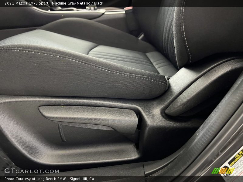 Machine Gray Metallic / Black 2021 Mazda CX-3 Sport