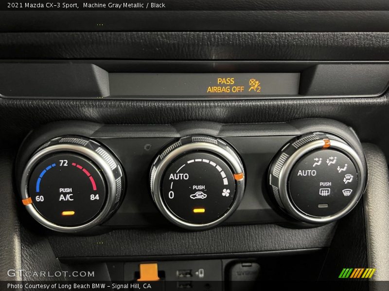 Controls of 2021 CX-3 Sport