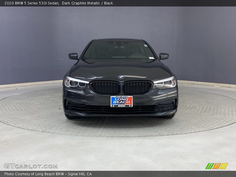 Dark Graphite Metallic / Black 2020 BMW 5 Series 530i Sedan