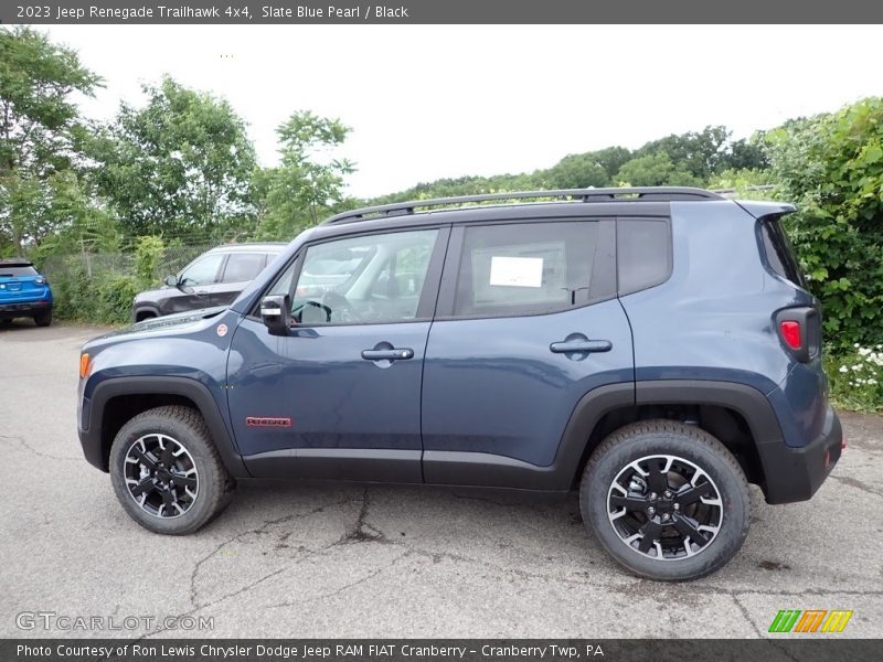 Slate Blue Pearl / Black 2023 Jeep Renegade Trailhawk 4x4