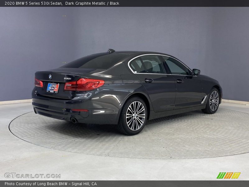 Dark Graphite Metallic / Black 2020 BMW 5 Series 530i Sedan