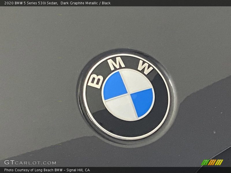 Dark Graphite Metallic / Black 2020 BMW 5 Series 530i Sedan