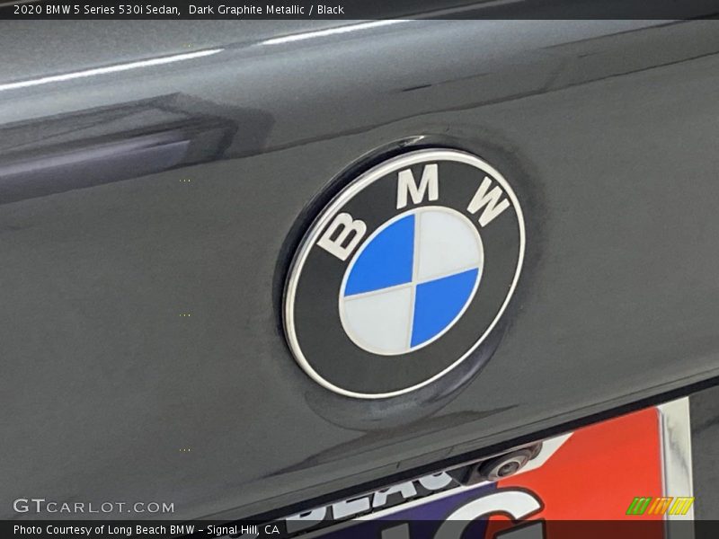 Dark Graphite Metallic / Black 2020 BMW 5 Series 530i Sedan