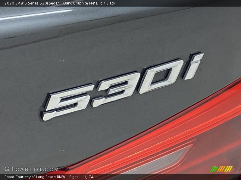 Dark Graphite Metallic / Black 2020 BMW 5 Series 530i Sedan