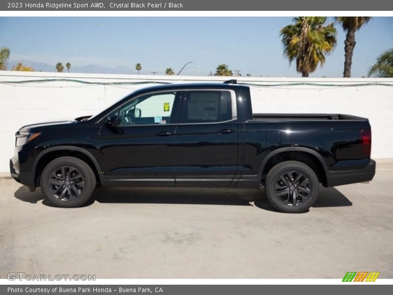  2023 Ridgeline Sport AWD Crystal Black Pearl
