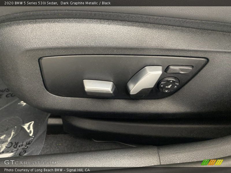 Dark Graphite Metallic / Black 2020 BMW 5 Series 530i Sedan