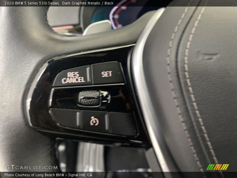 Dark Graphite Metallic / Black 2020 BMW 5 Series 530i Sedan