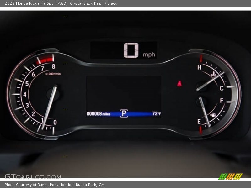  2023 Ridgeline Sport AWD Sport AWD Gauges