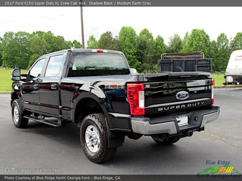 Shadow Black / Medium Earth Gray 2017 Ford F250 Super Duty XL Crew Cab 4x4
