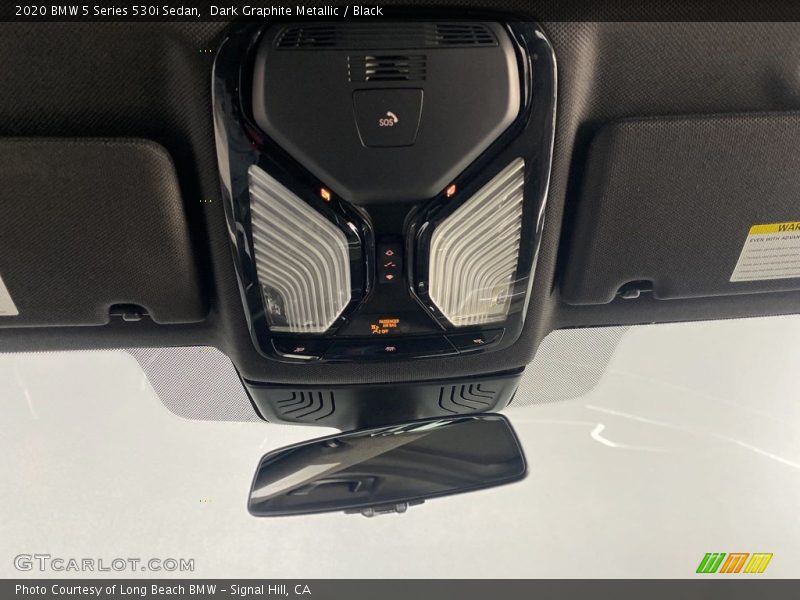 Dark Graphite Metallic / Black 2020 BMW 5 Series 530i Sedan