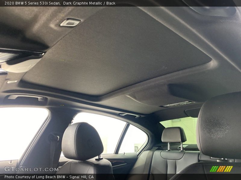 Dark Graphite Metallic / Black 2020 BMW 5 Series 530i Sedan