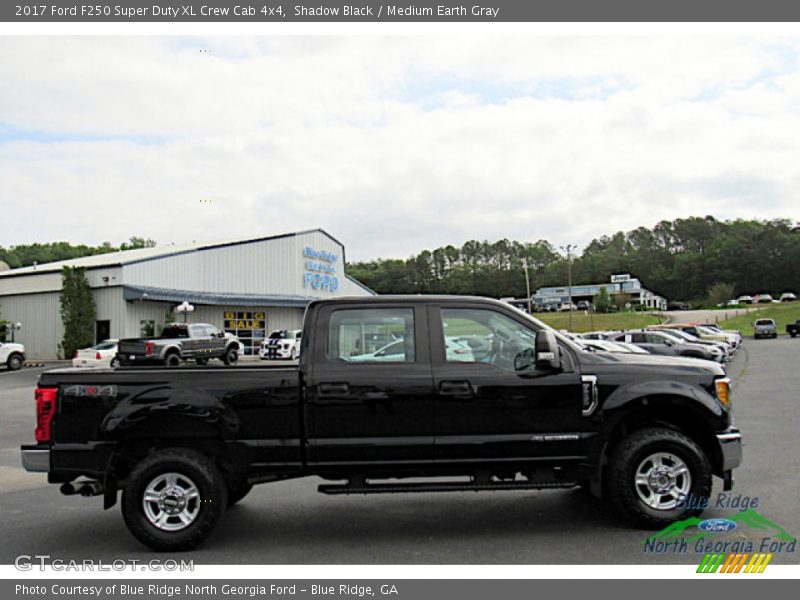 Shadow Black / Medium Earth Gray 2017 Ford F250 Super Duty XL Crew Cab 4x4