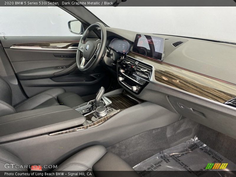 Dark Graphite Metallic / Black 2020 BMW 5 Series 530i Sedan