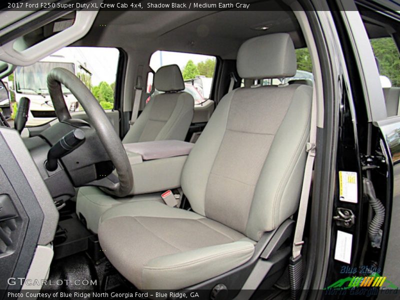 Shadow Black / Medium Earth Gray 2017 Ford F250 Super Duty XL Crew Cab 4x4