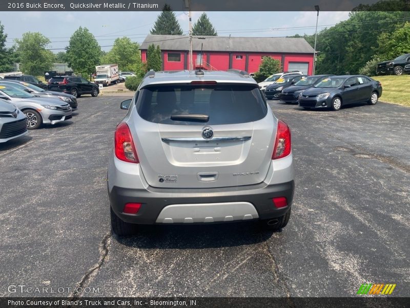 Quicksilver Metallic / Titanium 2016 Buick Encore