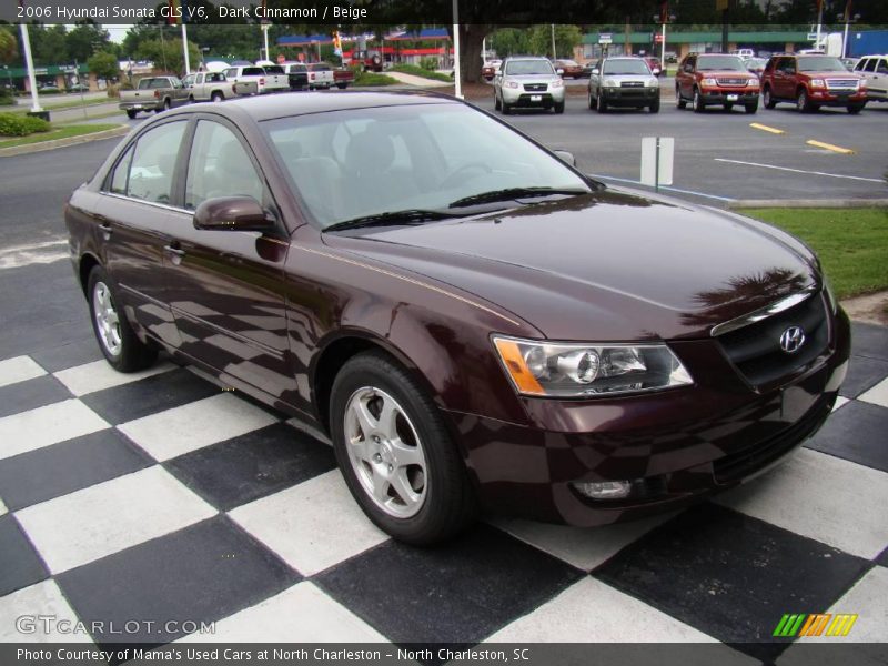 Dark Cinnamon / Beige 2006 Hyundai Sonata GLS V6