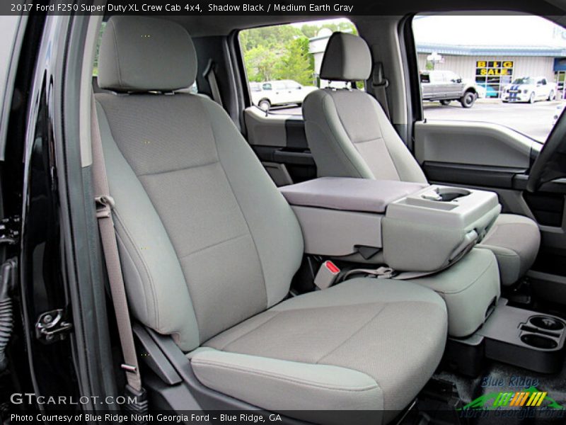 Shadow Black / Medium Earth Gray 2017 Ford F250 Super Duty XL Crew Cab 4x4