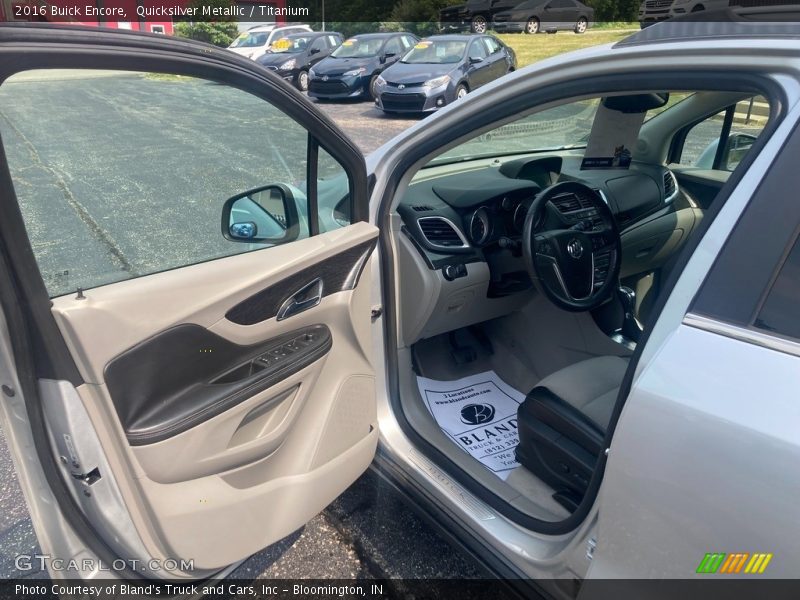 Quicksilver Metallic / Titanium 2016 Buick Encore