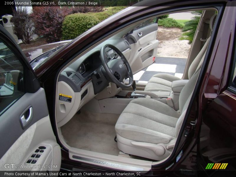 Dark Cinnamon / Beige 2006 Hyundai Sonata GLS V6