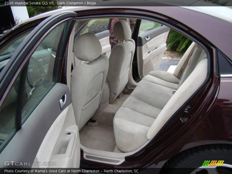 Dark Cinnamon / Beige 2006 Hyundai Sonata GLS V6