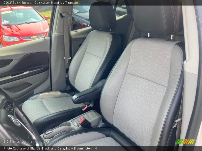 Quicksilver Metallic / Titanium 2016 Buick Encore