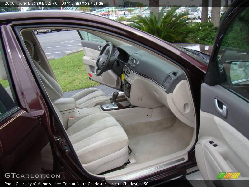 Dark Cinnamon / Beige 2006 Hyundai Sonata GLS V6