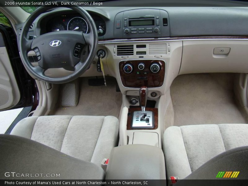 Dark Cinnamon / Beige 2006 Hyundai Sonata GLS V6