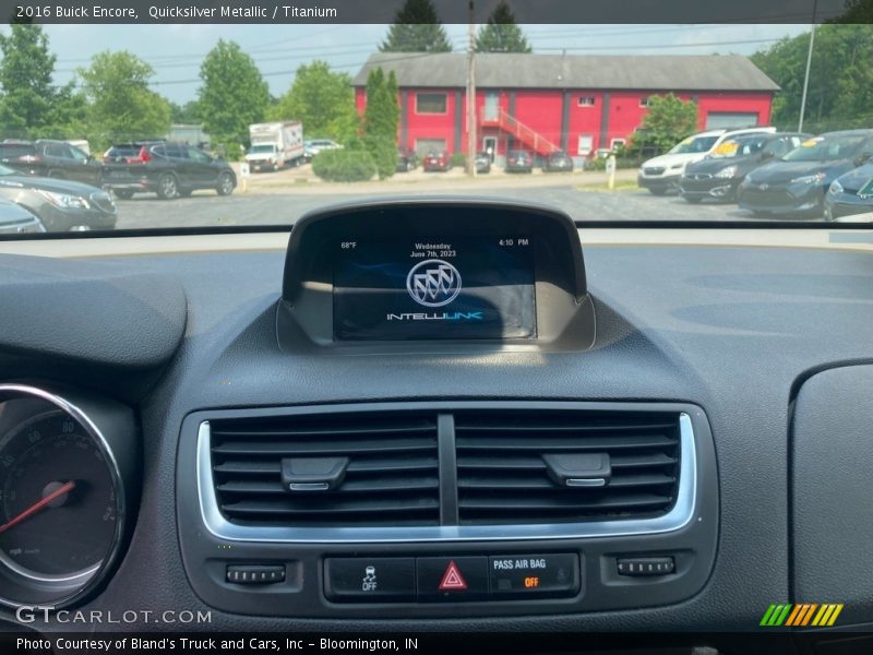 Quicksilver Metallic / Titanium 2016 Buick Encore
