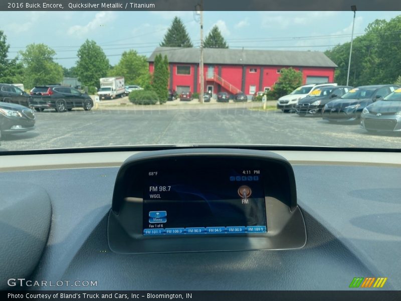 Quicksilver Metallic / Titanium 2016 Buick Encore