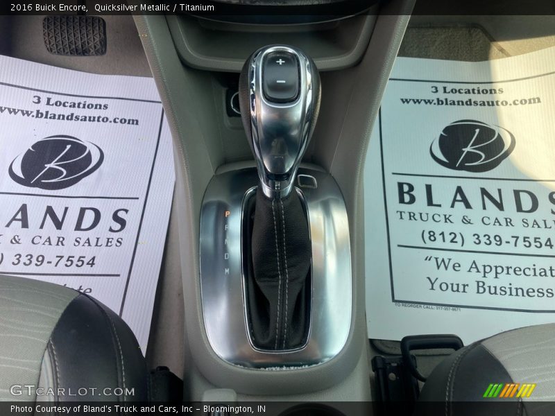 Quicksilver Metallic / Titanium 2016 Buick Encore