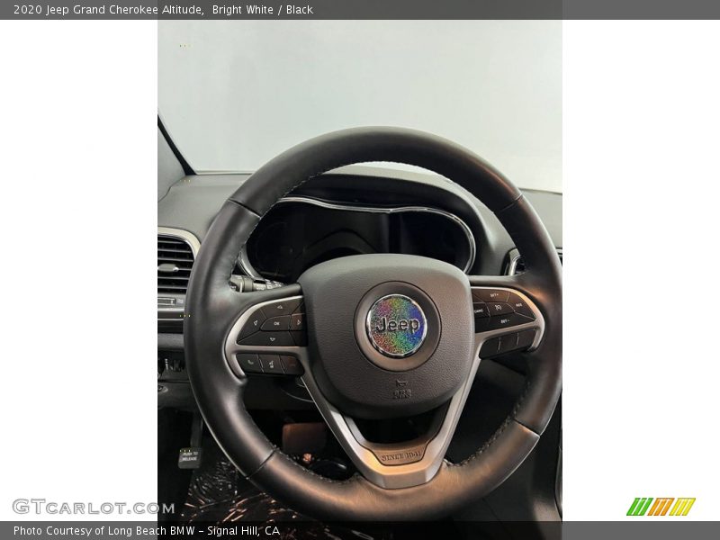 Bright White / Black 2020 Jeep Grand Cherokee Altitude