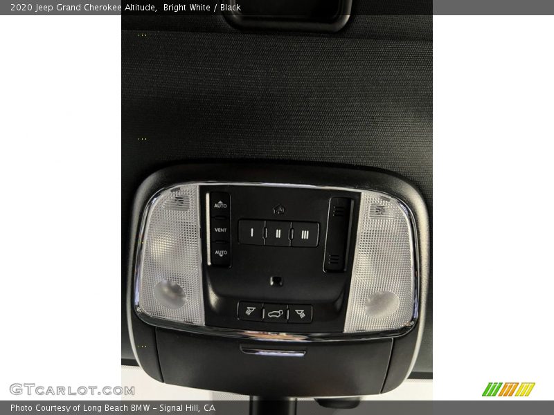 Bright White / Black 2020 Jeep Grand Cherokee Altitude