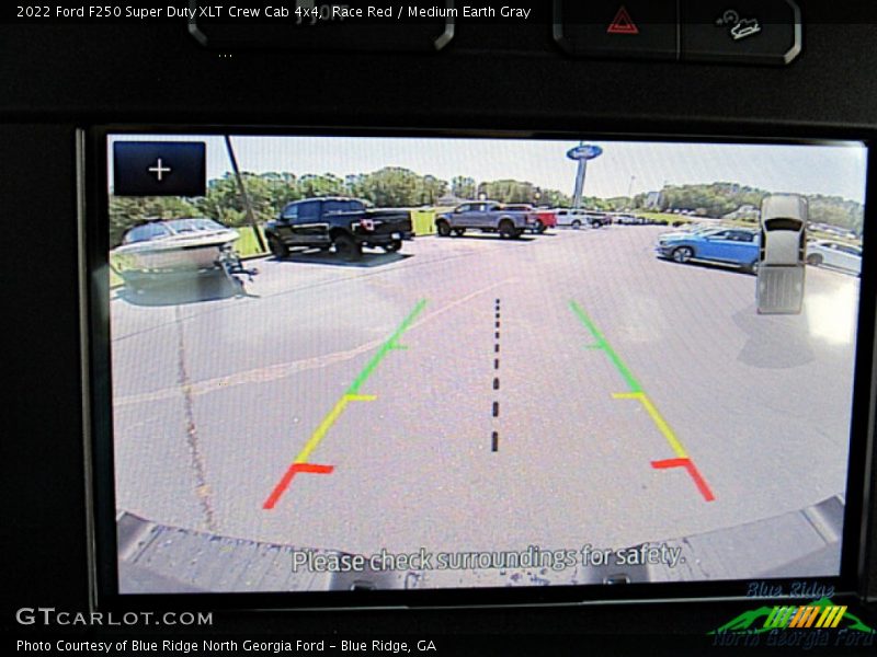 Race Red / Medium Earth Gray 2022 Ford F250 Super Duty XLT Crew Cab 4x4