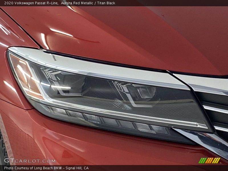 Aurora Red Metallic / Titan Black 2020 Volkswagen Passat R-Line