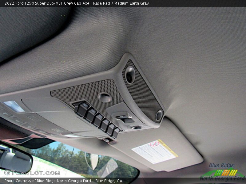 Race Red / Medium Earth Gray 2022 Ford F250 Super Duty XLT Crew Cab 4x4