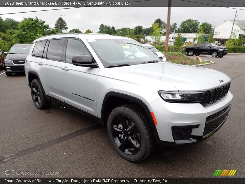 Silver Zynith / Global Black 2023 Jeep Grand Cherokee L Altitude 4x4