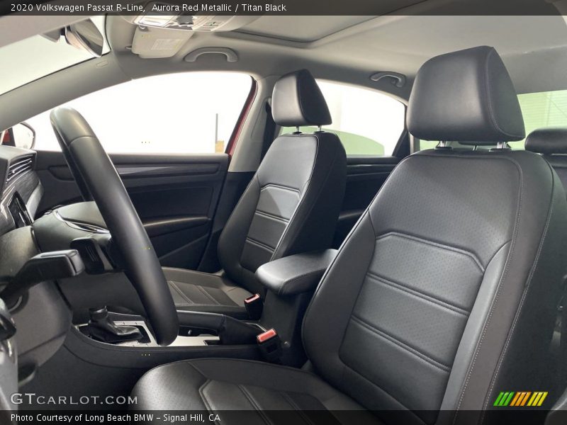 Aurora Red Metallic / Titan Black 2020 Volkswagen Passat R-Line