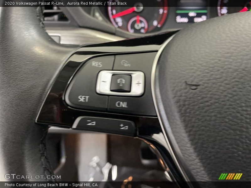 Aurora Red Metallic / Titan Black 2020 Volkswagen Passat R-Line
