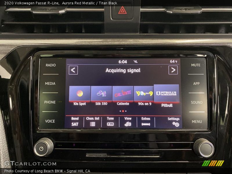Aurora Red Metallic / Titan Black 2020 Volkswagen Passat R-Line