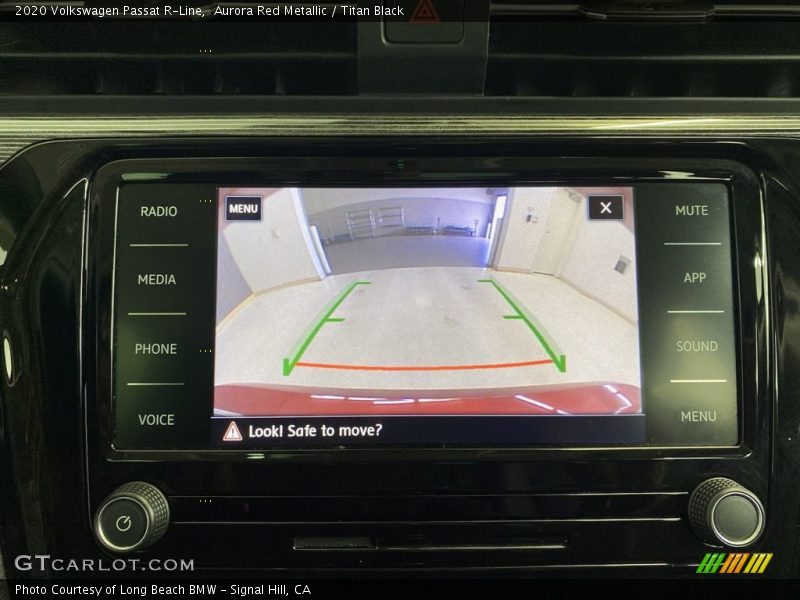 Aurora Red Metallic / Titan Black 2020 Volkswagen Passat R-Line