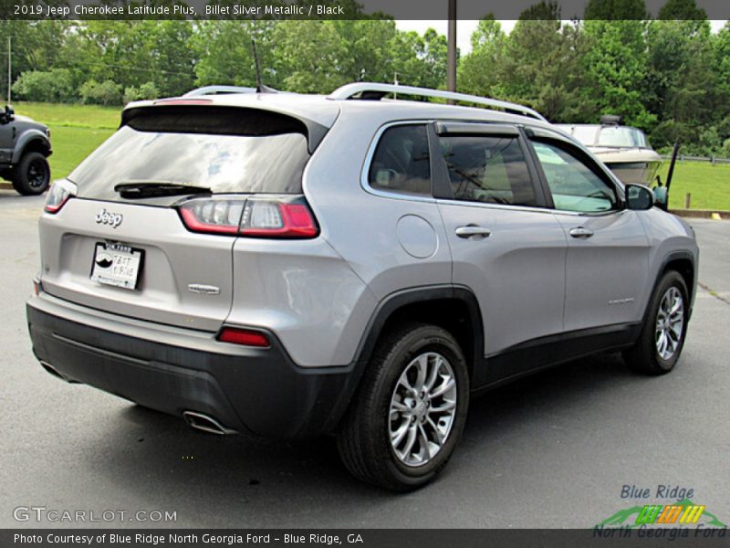 Billet Silver Metallic / Black 2019 Jeep Cherokee Latitude Plus