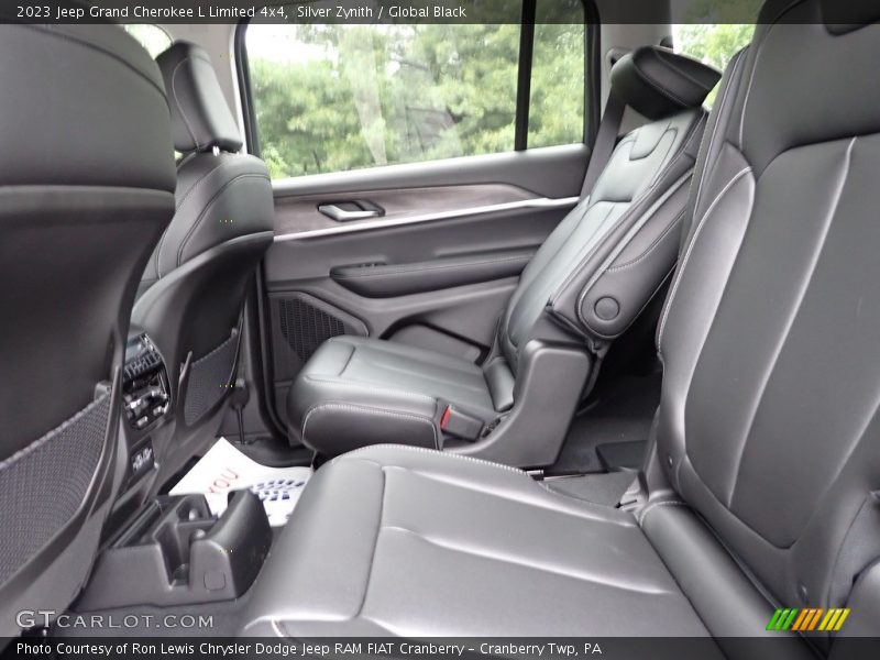 Silver Zynith / Global Black 2023 Jeep Grand Cherokee L Limited 4x4