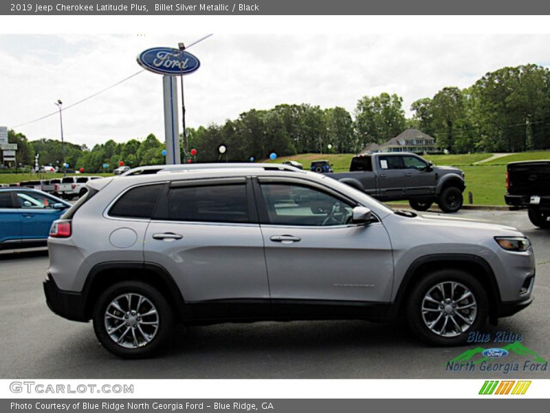 Billet Silver Metallic / Black 2019 Jeep Cherokee Latitude Plus