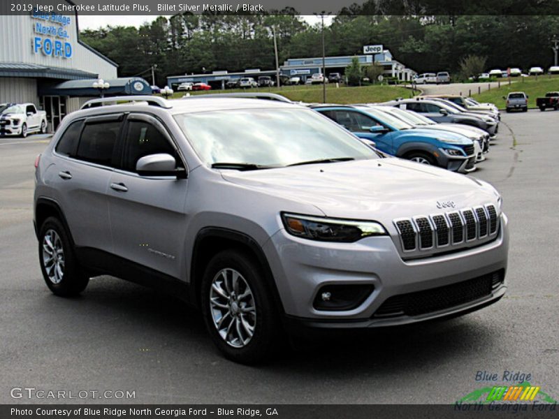 Billet Silver Metallic / Black 2019 Jeep Cherokee Latitude Plus