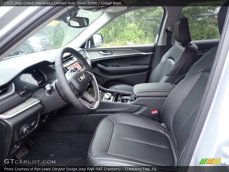 Silver Zynith / Global Black 2023 Jeep Grand Cherokee L Limited 4x4