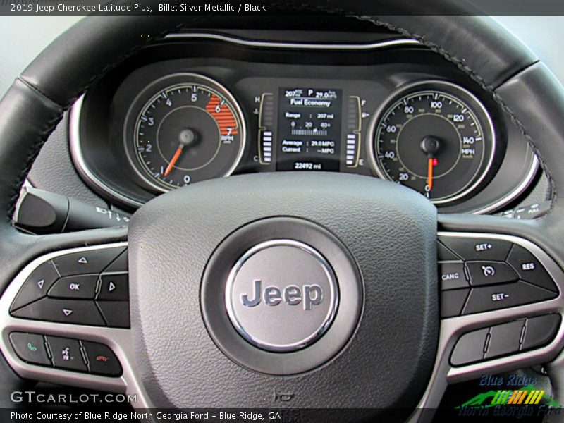  2019 Cherokee Latitude Plus Steering Wheel