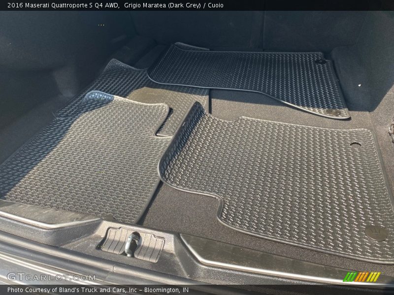 Grigio Maratea (Dark Grey) / Cuoio 2016 Maserati Quattroporte S Q4 AWD