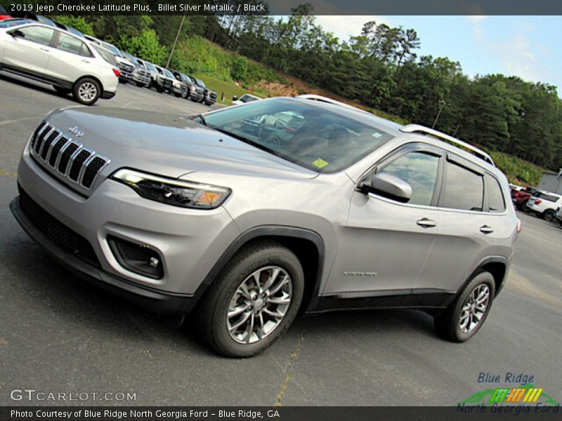 Billet Silver Metallic / Black 2019 Jeep Cherokee Latitude Plus