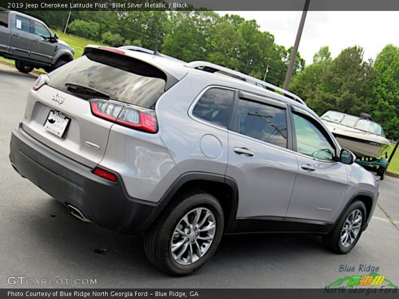 Billet Silver Metallic / Black 2019 Jeep Cherokee Latitude Plus