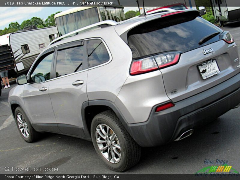 Billet Silver Metallic / Black 2019 Jeep Cherokee Latitude Plus
